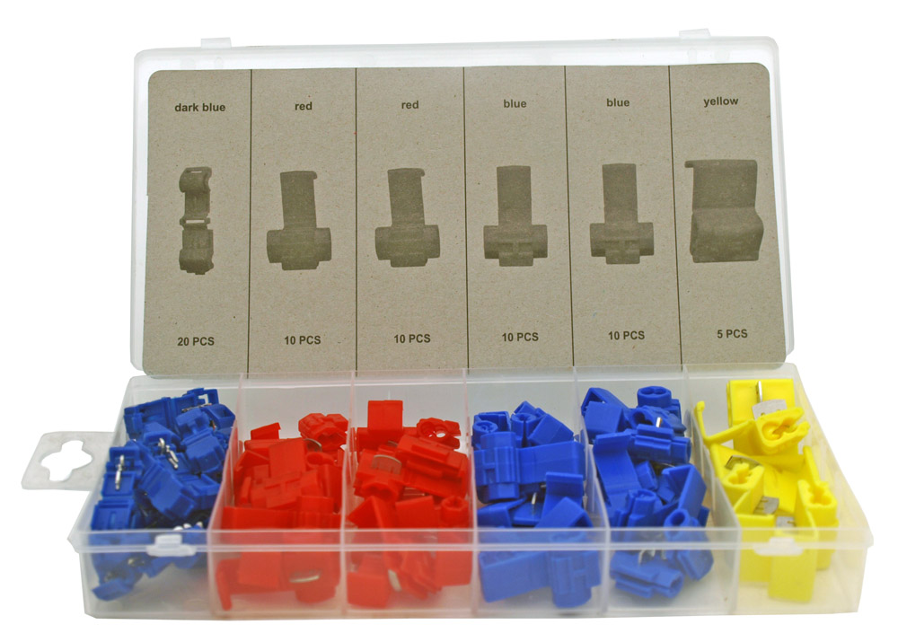 65 Pc Quick Splice Connector Assortment 