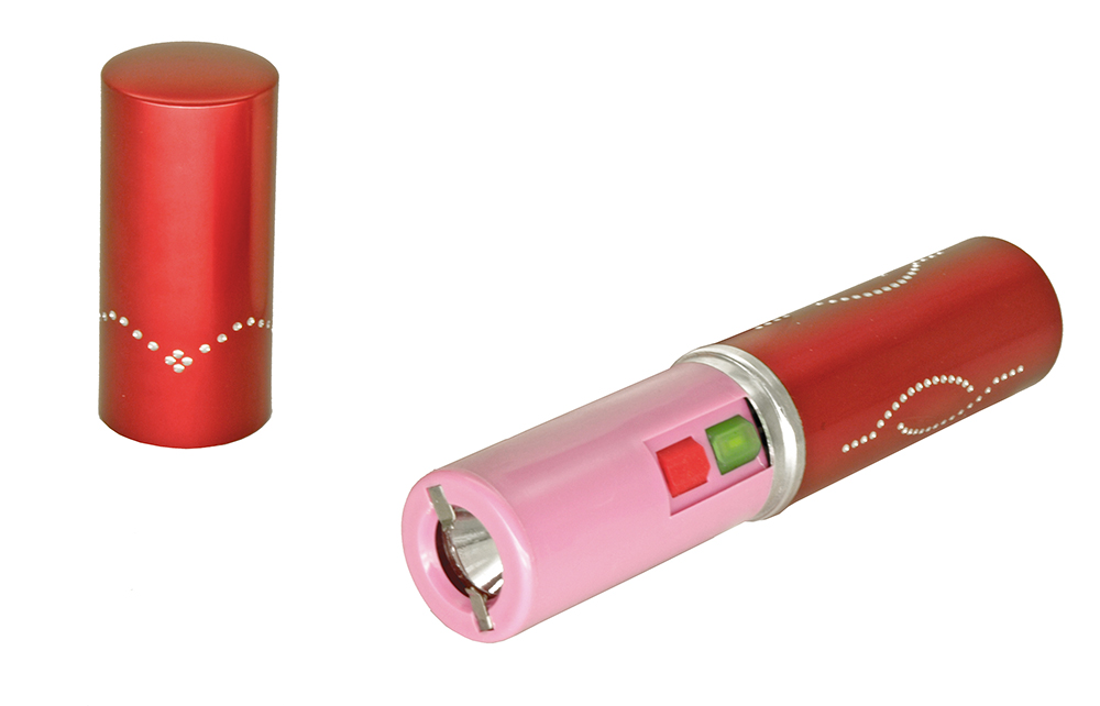 350KV Lipstick Stun Gun - Red