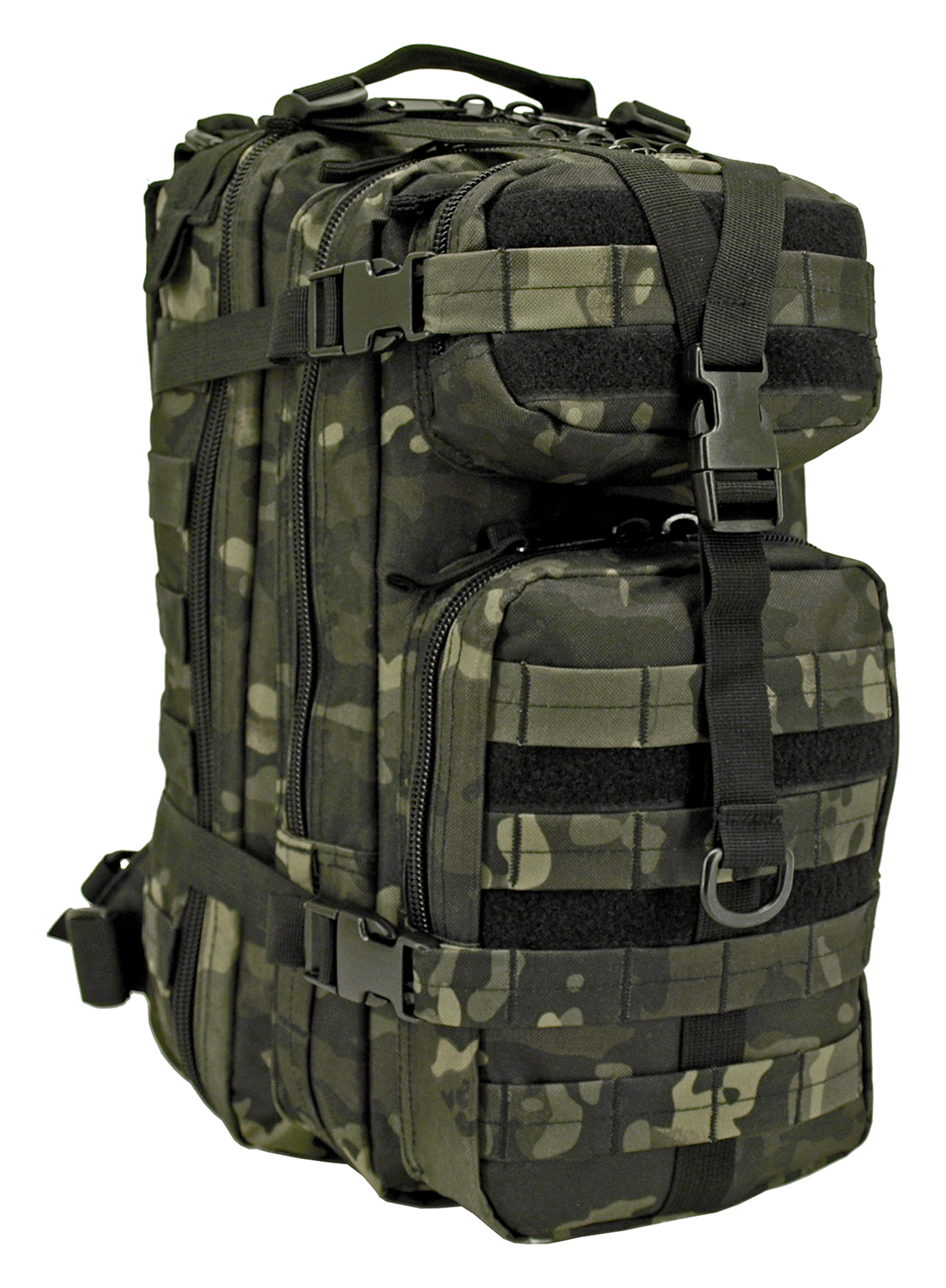 Tactical Assault Backpack - Black Multicam