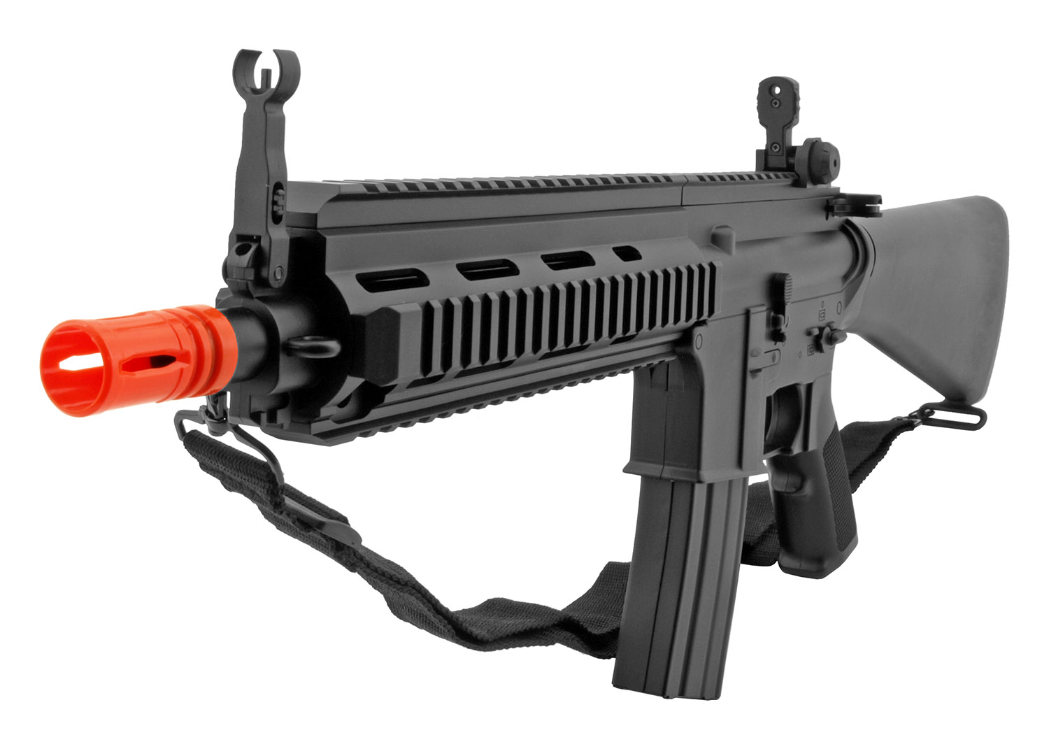 M804B Battery Powered Full Auto Airsoft Assault Rifle Machine Gun