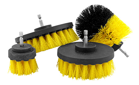 Power Drill and Tool Brush Set with 1/4" Attachment - IIT