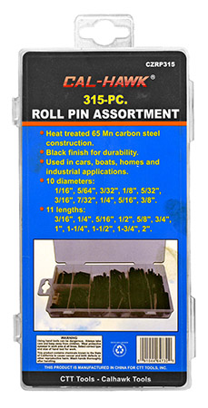 315 - pc. Roll Pin Assortment