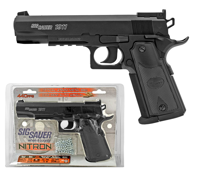 Sig Sauer Nitron Semi-Automatic CO2 BB Handgun