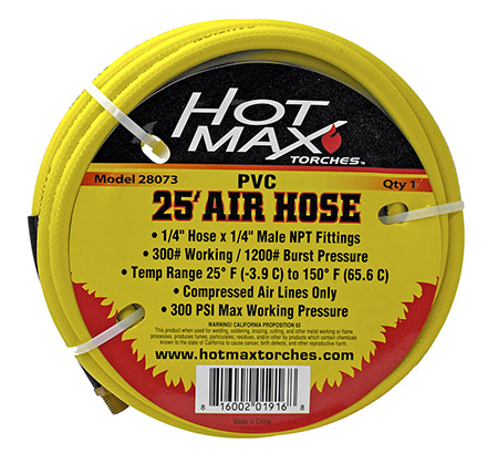 25' Air Hose - PVC
