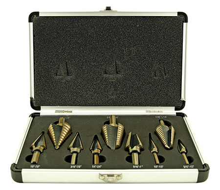 9 - pc. Step Drill Set - SAE
