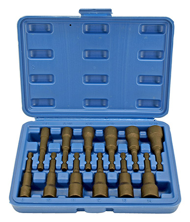 12 - pc. Magnetic Nut Setter