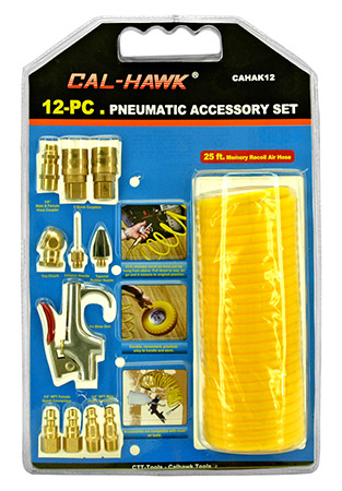 12 - pc. Pneumatic Accessory Set