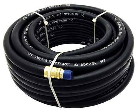 3/8" x 50' Rubber Air Hose