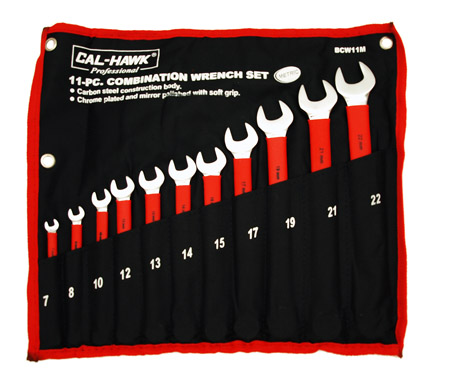 11-pc. Combination Wrench Set - Metric