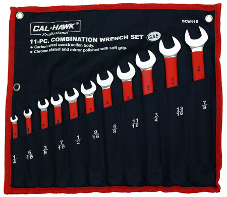 11-pc. Combination Wrench Set - SAE