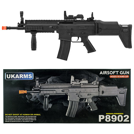 UKARMS P8902 MK16 Spring Powered Airsoft Rifle