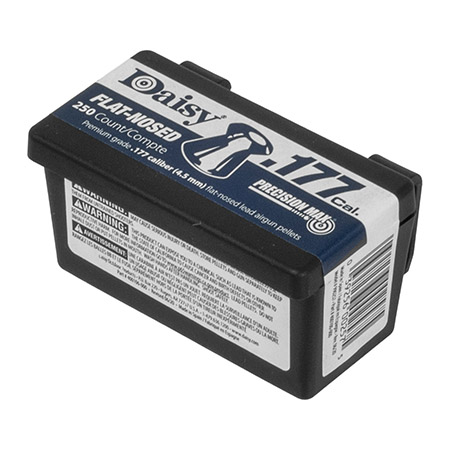 250 ct. Daisy .177 Cal Precision Max Air Gun Pellets - Flat-Nosed