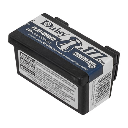 500 ct. Daisy .177 Cal Precision Max Air Gun Pellets - Flat-Nosed