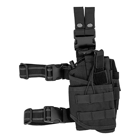 Lancer Tactical Tornado Dropleg Airsoft Pistol Holster - Black