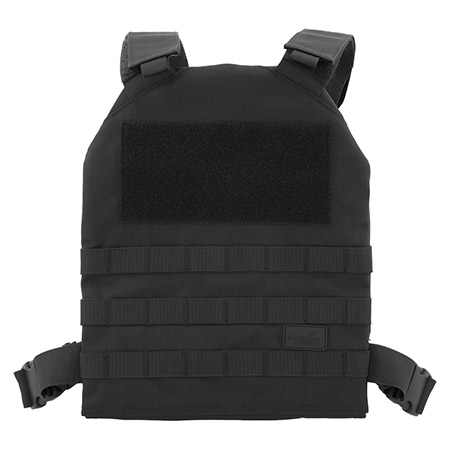 Lancer Tactical Standard Issue 1000D Nylon Tactical Plate Carrier Vest - Black