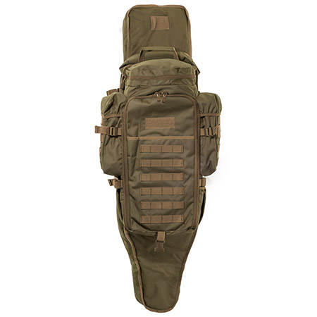 Lancer Tactical 46" Rifle Bag MOLLE Hunting Backpack Military Rucksack - Tan