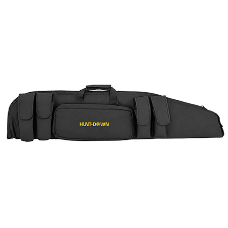 48" Hunt-Down Soft Padded Tactical Scoped Rifle Case - Black