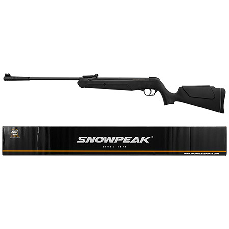 Snowpeak LB600 Black Polymer Stock .22 Cal. Break Barrel Pellet Rifle