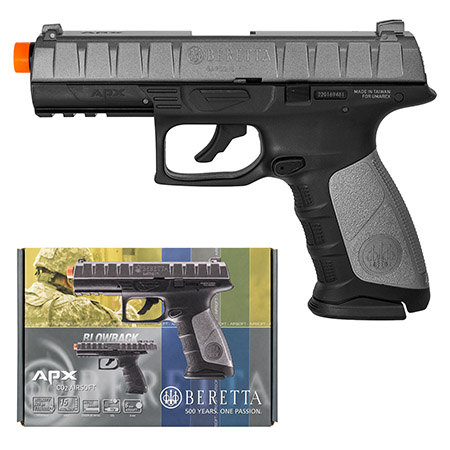 Beretta APX CO2 Powered Blowback Airsoft Pistol - Umarex