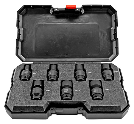 7 - pc. Universal Impact Socket Set