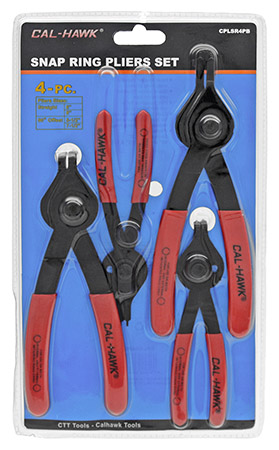 4-pc. Snap Ring Pliers Set