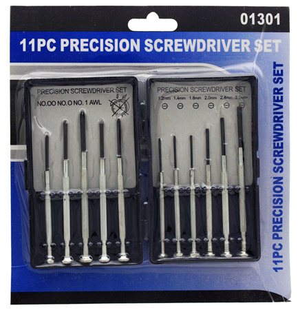 11-pc. Precision Screwdriver Set