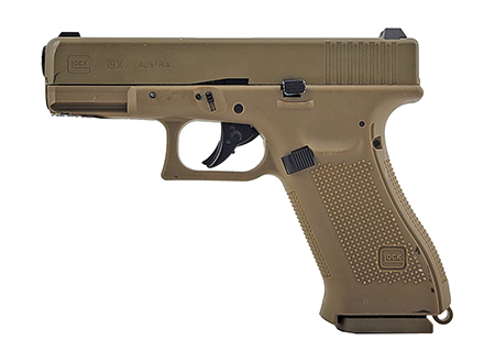 GLOCK G19X Tan .177 Cal. BB Pistol Replica - B Grade