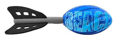 Beach Foam Football with Three Fin Tail - Diamond Visions