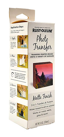 Water-Based Photo Transfer Liquid - Rust-Oleum
