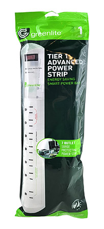 Tier 1 Advanced Power Strip Surge Protector - GreenLite
