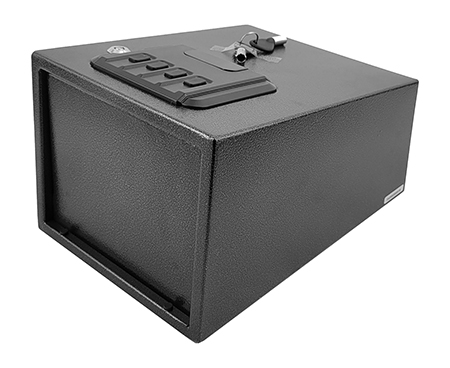 Tactical 45 Pistol Gun Safe with Pop-Down Door