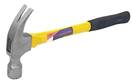 24-oz Fiberglass Handle Framing Hammer