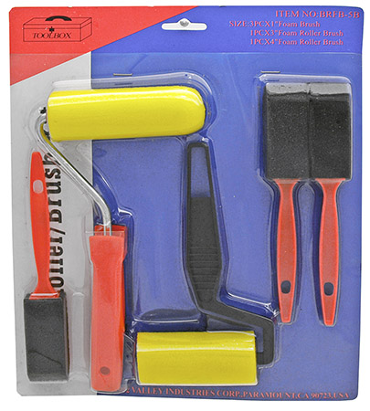 5-pc. Foam Paint Roller Set