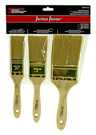 3 - pc. Paint Brush Set
