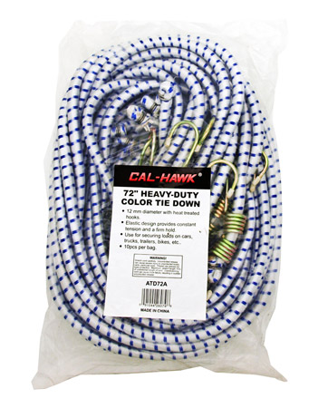 10-pc. 72" Heavy Duty Tie Down