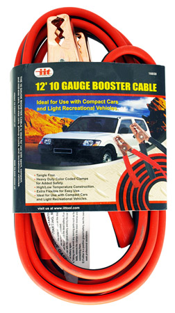 12' 10 Gauge Booster Cable