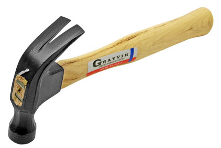 16 oz. Wood Handle Claw Hammer