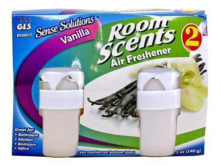 2 - pk. Room Scents Air Freshener - Vanilla