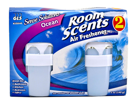 2 - pk. Room Scents Air Freshener - Ocean