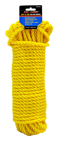 3/8" x 100' Hi-Visibility Rope