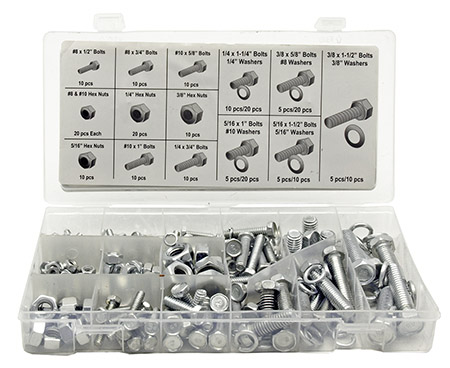 240-pc. Nut & Bolt Set - SAE