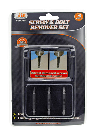3-pc. Screw & Bolt Remover Set