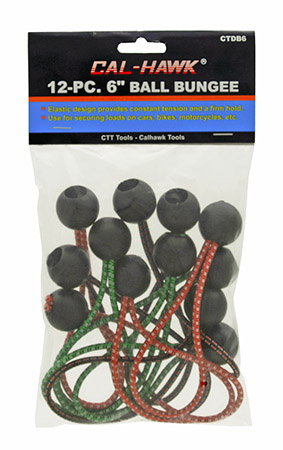 12-pc. 6" Ball Bungee