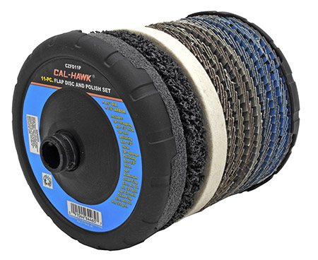 11-pc. Flap Disc and Polish Set