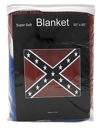 Confederate Flag Blanket