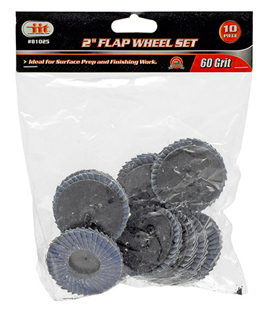 2" Flap Wheel Set - 60 Grit