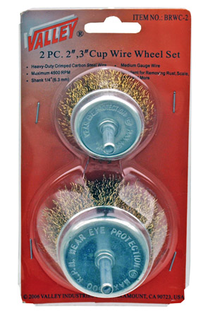 2-pc. Cup Wire Wheel Set
