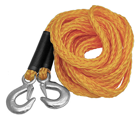 1" x 20' Tow Rope with Hooks