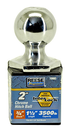 2" Chrome Ball Hitch