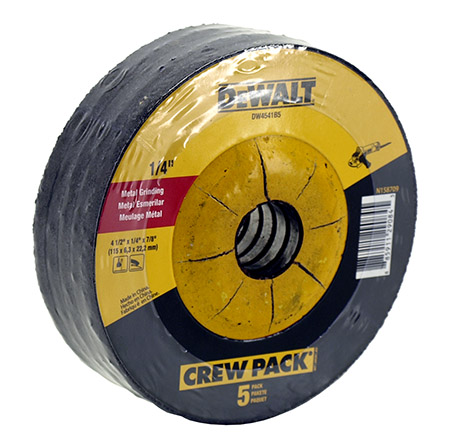5 - pc. DeWalt Metal Grinding Wheels